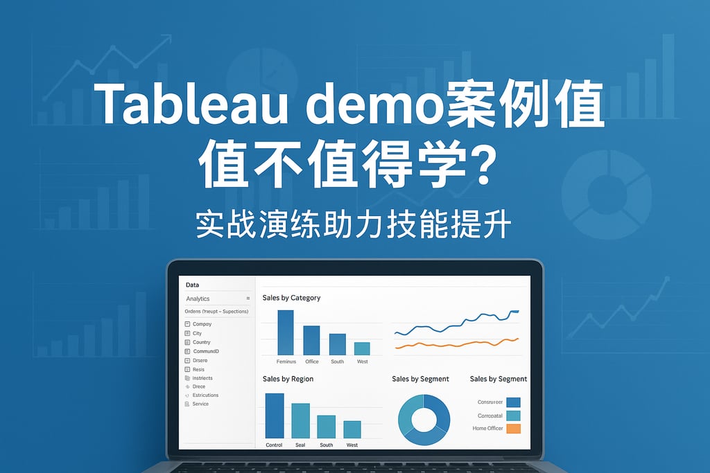 Tableau demo案例值不值得学？实战演练助力技能提升